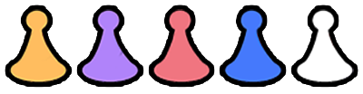 red Clue game pieces