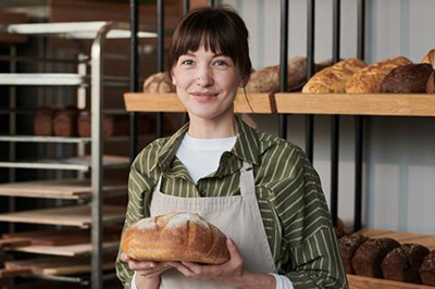 picture of Becky, shop apprentice